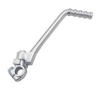 Pedivella Accensione Moto Leva di avviamento a pedale per motocicletta con foro, adatta per 50 cc, 70, 90, 110, 125, 140(13mm silver)