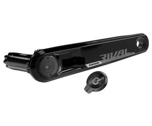 Pedivella con sensore di potenza sram rival axs d1 nero pedivella sinistra