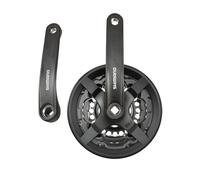 Shimano Tourney Ty501 6-8s Crankset Nero 170 mm / 42/34/24t
