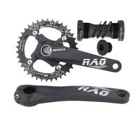 Pedivella Per - 170 mm Pedivella Cava Integrata Scatto Fisso,Per Ciclismo Montagna e Tragitto Città con Movimento Centrale Lega di Alluminio