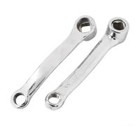 Pedivella per bicicletta 127 mm, 1 paio di pedivelle per bicicletta elettrica, sinistra e destra, Braccio a manovella per Bicicletta, accessori di ricambio Per Bici Da Strada Mountain Bike Bicicletta