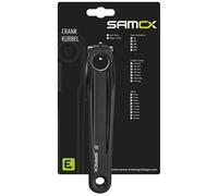 Pedivella Sinistra 175mm in Alluminio per E-bike Shimano - Offset 13mm, Compatibile con Modelli E6100, E7000, E8000
