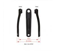 Pedivelle E-Bike Alluminio Nero 175mm ISIS Bosch Gen2