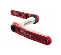 Race face atlas crank arms 83 mm red