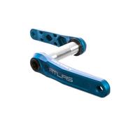 Pedivelle race face atlas cinch direct mount con mandrino da 83 mm senza guaina blu