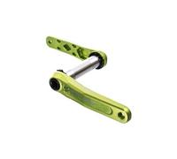 Pedivelle race face atlas cinch direct mount con mandrino da 83 mm senza guaina verde