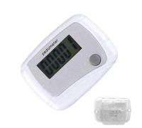 Pedometer for Walking - Portable 3D Step Counter | ABS Material, 4,8 x 3,6 x 2 cm Compact Size, 20 g Lightweight Fitness Walk Meter for Hiking Backpacking Running