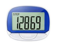 Pedometro Contapassi 3D For Camminare, Portatile, Accurato Con Ampio Display-blu Preciso E Facile Da Leggere