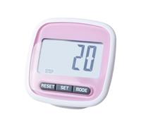Pedometro digitale con ampio display LCD, contatore di passi a clip per camminare, correre, escursionismo, distanza e contacalorie, contatore di chilometraggio, esercizi di giro, schermo tascabile