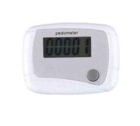 Pedometro pedometro, contapassi, pedometro digitale LCD da 4,8 x 3,6 x 2 cm, con giornaliero, per sport, viaggi, avventure, nuoto, allenamenti al coperto, escursionismo, uso senior, fitness