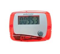 Pedometro pedometro, contapassi, pedometro digitale LCD da 4,8 x 3,6 x 2 cm, con giornaliero, per sport, viaggi, avventure, nuoto, allenamenti al coperto, escursionismo, uso senior, fitness