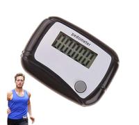 Pedometro pedometro, contapassi, pedometro digitale LCD da 4,8 x 3,6 x 2 cm, con giornaliero, per sport, viaggi, avventure, nuoto, allenamenti al coperto, escursionismo, uso senior, fitness