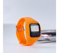 Pedometro sportivo Orologio semplice contapassi in silicone per bambini