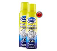 Pedorex Scholl Deodorante Spray Per Piedi 150ml, 24h Azione Antiodori - Pacco da 2 Deodoranti