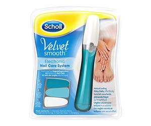 PEDOREX SCHOLL VELVET SMOOTH ELETRONIC NAIL CARE SYSTEM
