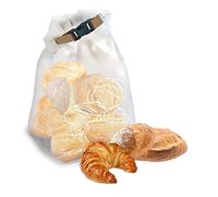 Pedrini 04GD278-6 Sacchetto pane salvafreschezza riutilizzabile con chiusura ermetica
