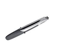 Pedrini Pinze da cucina multiuso in acciaio con terminale in silicone, 25 cm