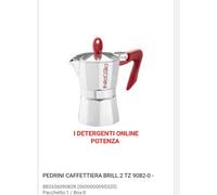 Pedrini Caffettiera Brillante – 2 tazze