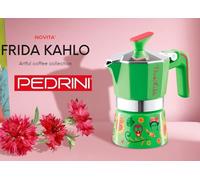 PEDRINI CAFFETTIERA MOKA IN ALLUMINIO 1 - 2 - 3 - 6 TAZZE FRIDA KAHLO 8 2024
