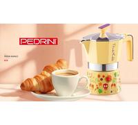 PEDRINI CAFFETTIERA MOKA IN ALLUMINIO 1 - 2 - 3 - 6 TAZZE FRIDA KAHLO 3 2025