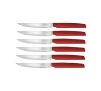 Pedrini coltelli bistecca linea active manico rosso (blister 6 pezzi)