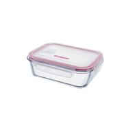 Pedrini Cont.Vetro borosilicato RETTANG.1000ml.C/Cop