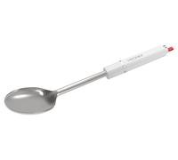 Pedrini Cucchiaione Inox (35x7cm) LILLO STILE Cromo e Bianco 0754