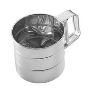 Pedrini Gadget Spargifarina, Acciaio Inossidabile, Argento, 16x10x9.5 cm