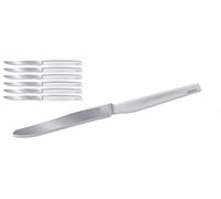 Pedrini IT Coltelli da Tavola, Acciaio, Bianco, 28x9x2 cm