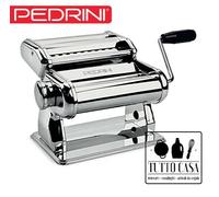 PEDRINI MACCHINA PER PASTA SFOGLIA SFOGLIATRICE 2 RULLI DI TAGLIO ACCIAIO INOX [EEK: Conforme]