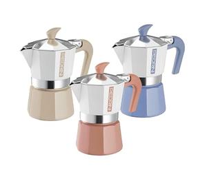 Pedrini Macchinetta Caffè Caffettiera My Moka Color 1 Tazza 3 Colori