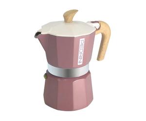 PEDRINI MY MOKA LINEA CAFFE' CAFFETTIERA 6 TAZZE ROSA