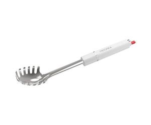 Pedrini Servi spaghetti Inox (33,5cm) LILLO STILE Cromo lucido e Bianco 0753
