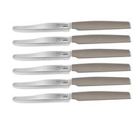 Pedrini Set coltelli da tavola Linea Active 6 pezzi Tortora