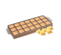 Pedrini stampo per 21 ravioli quadrati (3 x3 cm)