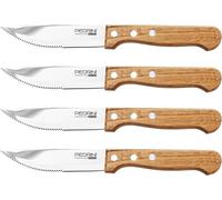 Pedrini Steak House Coltello Bistecca, Acciaio Inossidabile, set 4 pezzi