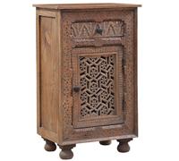 Pedro 90cm Vintage Orientale Comodino In Legno Mango Marrakesch