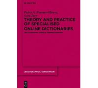 Pedro A. Fuertes-Oli Theory and Practice of Specialised Onlin (Copertina rigida)