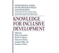 Pedro Conceição Knowledge for Inclusive Development (Copertina rigida)
