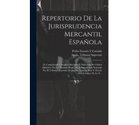Pedro Estasén Y Repertorio De La Jurisprudencia Mercantil E (Copertina rigida)
