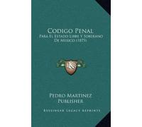 Pedro Martinez Publisher Codigo Penal (Tascabile)