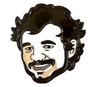 Pedro Pascal Papa - Spilla smaltata a forma di cuore | Pin per fan, Klein, Metallo non prezioso