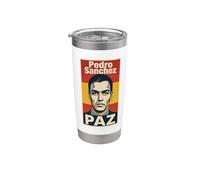 Pedro Sanchez Paz Pace Bicchiere termico in acciaio inox doppia parete