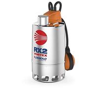 ELETTROPOMPA POMPA SOMMERSA VORTEX RXM 3/20 HP 0,75 V 220 PEDROLLO ACQUE SPORCHE