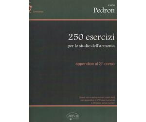 PEDRON - 250 ESERCIZI PER LO STUDIO DELL'ARMONIA