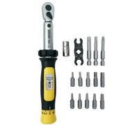 Pedros Attrezzo Demi II Coppia Set di Chiavi 0.6cm 3-15nm Con Punte & Adattatori