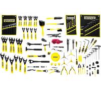 Pedro's Bench Tool, Kit Attrezzi da BANCO Master Unisex-Adulto, Nero/Giallo