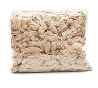 Pedsox, Calze Igieniche Monouso per Prova Calzature, Busta Refill 200 pezzi, Linea Premium, Lavabili in Lavatrice, Unisex, Taglia Unica, Nudo