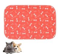 Pee Pads for Dogs - Dog Mats, Super Absorbent, Washable Puppy Pads, Reusable Puppy Pad for Indoor, Travel Use by Dogs & Cats, Easy to Clean, A Good Travel Companion for You (red S)