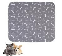 Pee Pads for Dogs - Dog Mats, Super Absorbent, Washable Puppy Pads, Reusable Puppy Pad for Indoor, Travel Use by Dogs & Cats, Easy to Clean, A Good Travel Companion for You (gray L)